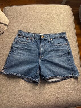 Madewell Relaxed Mid Length Denim Shorts